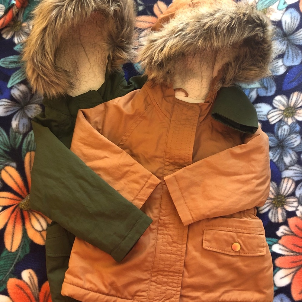 ****SOLD ****Old Navy Faux Fur Jackets